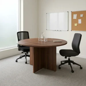 Round conference meeting table